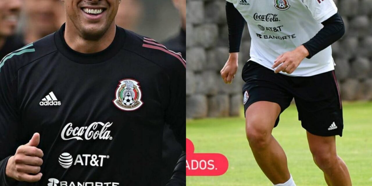 Rogelio Funes Mori ya entrena con la selección mexicana.