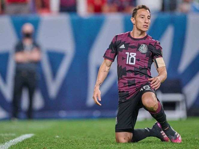 Andrés Guardado causa baja de la selección mexicana y se pierde la Copa Oro.