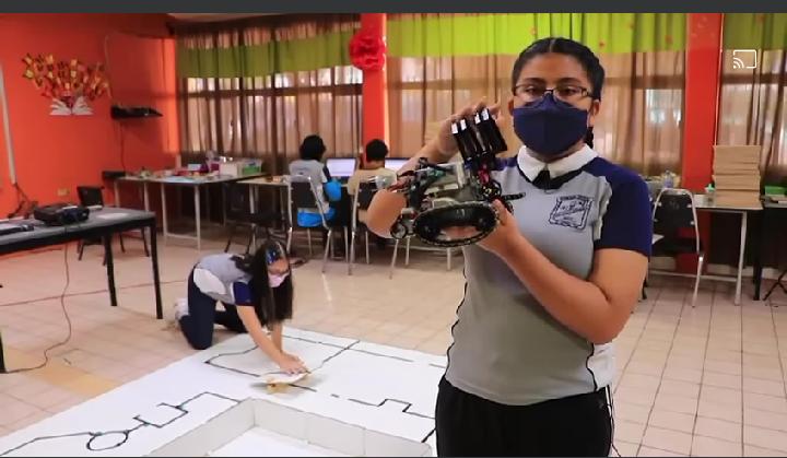 Equipo tamaulipeco de Robótica de la Secundaria General 7 De ciudad Victoria, es Campeón Nacional en Torneo