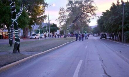 Con luces navideñas en el 17 todo el año, derrocha Ayuntamiento energía eléctrica