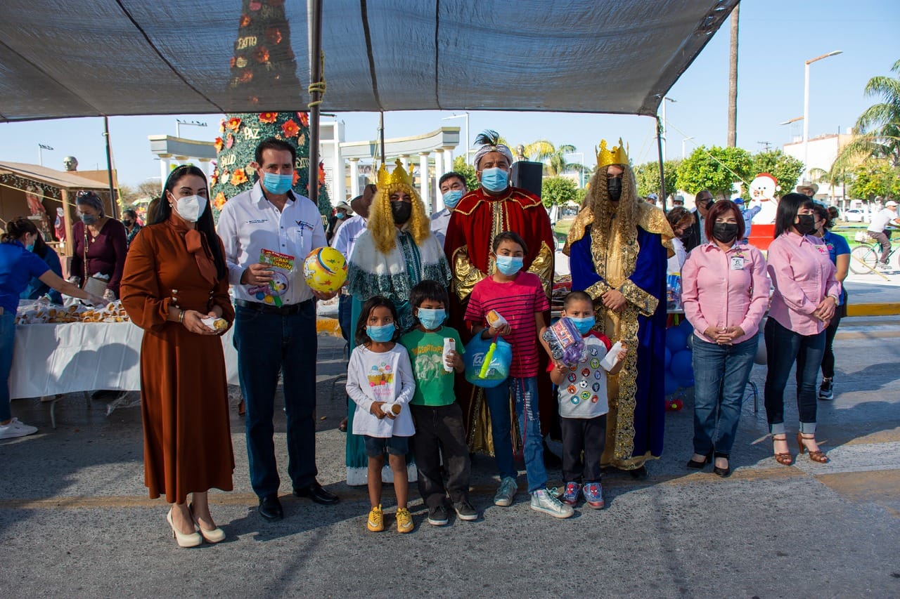 Concluye Caravana por el «Día de los Reyes Magos» en Valle Hermoso