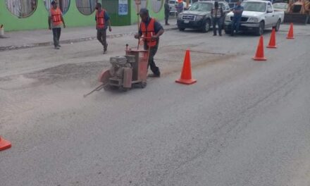 Inicia gobierno de Río Bravo, campaña de bacheo en Nuevo Progreso