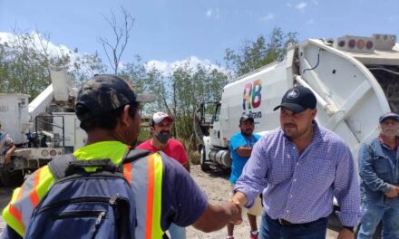 Trabajan Gobierno Municipal y empresas maquiladoras por una ciudad más limpia y con empleos para los riobravenses