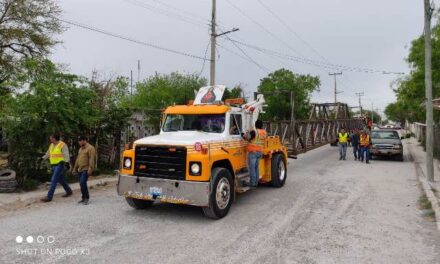 Alistan instalación de puente Del Carmen-Integración Familiar