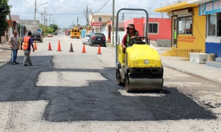 Es a fondo bacheo en la Azteca y Satélite