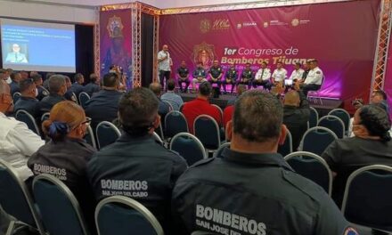 Elementos de Protección Civil y Bomberos del municipio de Río Bravo, se encuentran en el Primer Congreso de Bomberos