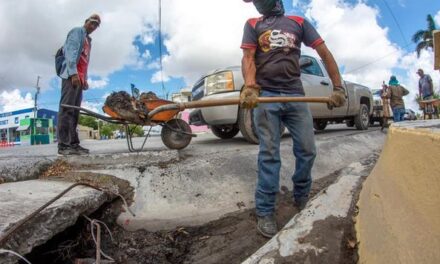 Personal del Ayuntamiento Municipal de Valle Hermoso, por instrucción del Alcalde llevó a cabo acciones preventivas de mantenimiento y limpieza