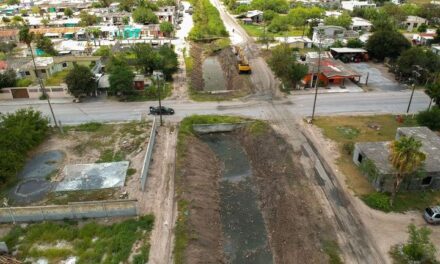 Se llevan a cabo varias medidas preventivas para evitar inundaciones en Valle Hermoso.