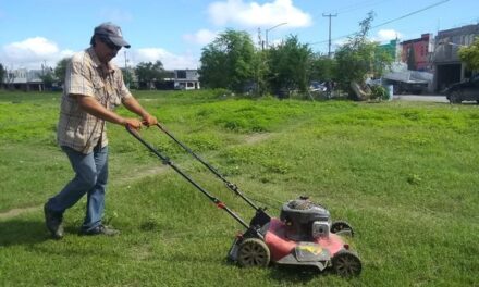 ÁREAS VERDES DE BRISAS DEL CAMPO RECIBEN ATENCIÓN INTEGRAL POR GOBIERNO DE RÍO BRAVO