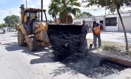 REHABILITA GOBIERNO DE RÍO BRAVO PAVIMENTO EN AVENIDA SONORA