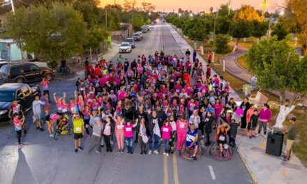 Se realiza la «Carrera Rosa 5k con Causa» en Valle Hermoso.