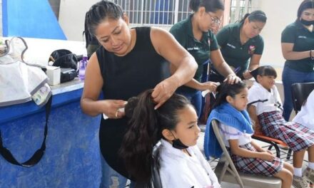 CONTINUA EL SISTEMA DIF RÍO BRAVO CON JORNADAS DE CORTE DE CABELLO GRATUITO.