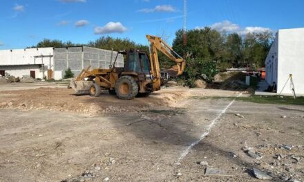 ARRANCAN OBRAS DE BANCO DEL BIENESTAR EN NUEVO PROGRESO; MUNICIPIO DONÓ TERRENO Y APOYA EN LABORES DE CONSTRUCCIÓN