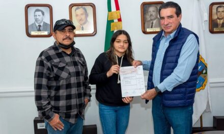 EL PRESIDENTE DE VALLE HERMOSO APOYA A NUESTROS DEPORTISTAS.