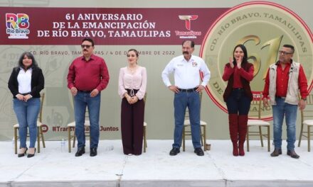 RECONOCE GOBIERNO DE RÍO BRAVO A PERSONALIDADES DESTACADAS CON MOTIVO DE 61 ANIVERSARIO DE EMANCIPACIÓN