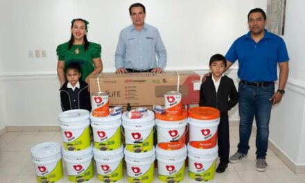 Por la Educación de nuestros niños, tabajan cada día en Valle Hermoso.