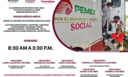 MUNICIPIO, DIF MUNICIPAL Y PEMEX COORDINAN LAS JORNADAS MÉDICAS GRATUITAS EN SECTORES POPULARES