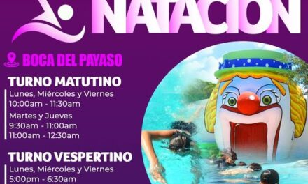 TE INVITAMOS A QUE TE UNAS A LAS CLASES DE NATACIÓN EN ESTAS VACACIONES.