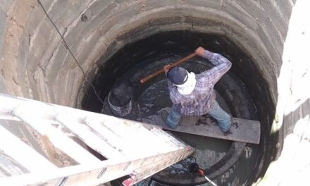 APOYA MUNICIPIO CON DESAZOLVE DE SISTEMA DE BOMBEO EN ASILO QUIETUD