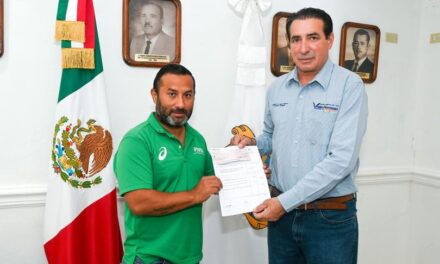 El Presidente Municipal, Dr. Alberto Alanís reafirma su compromiso con más apoyo e impulso al deporte.