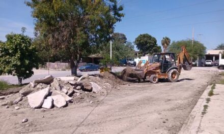 AVANZA TRANSFORMACIÓN DE RÍO BRAVO CON MÁS PAVIMENTO HIDRÁULICO, AHORA EN CALLE JALAPA