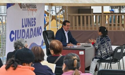 Atiende Dr. Alberto Alanís Villarreal un lunes ciudadano más.