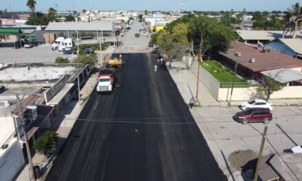 DEJA MUNICIPIO GRANDES OBRAS DE PAVIMENTACIÓN; TRANSFORMACIÓN HACE HISTORIA EN RÍO BRAVO