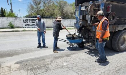 PROGRAMA DE BACHEO EMERGENTE SOBRE LA CALLE 6A