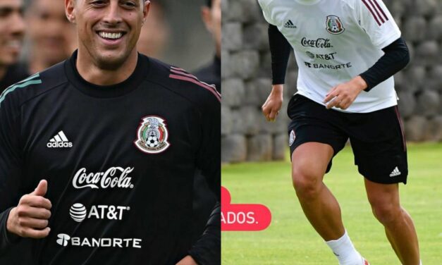 Rogelio Funes Mori ya entrena con la selección mexicana.