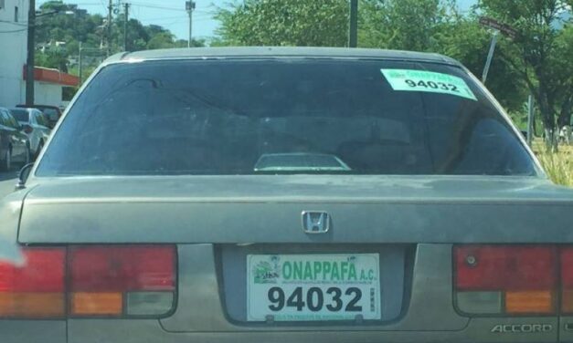 Cuestiona Onappafa que solo en Baja California se podrá regularizar vehículos chocolate.