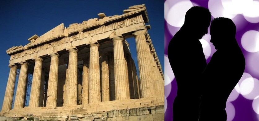 Indignación en Grecia: graban escena íntima gay en la Acrópolis de Atenas