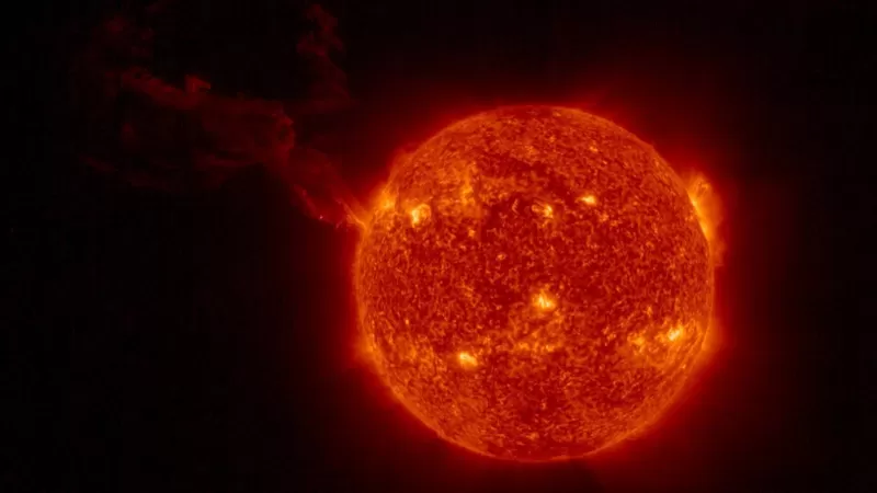 La mayor erupción solar jamás observada