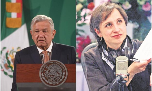 AMLO insiste en que Carmen Aristegui debe revelar sus ingresos; así reaccionó la periodista