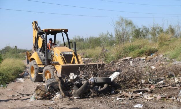 Erradica gobierno de Río Bravo vertederos en Brecha 112