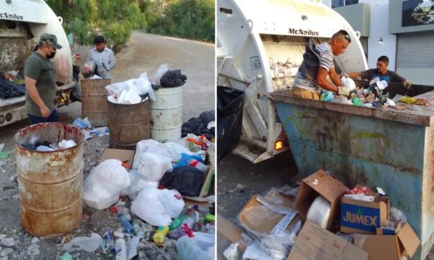 TRABAJA MUNICIPIO DE MANERA EFICIENTE EN RECOLECION DE BASURA EN VILLA NUEVO PROGRESO