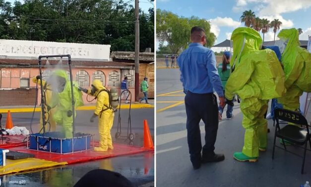 ELEMENTOS DE BOMBEROS DE RIO BRAVO PARTICIPAN EN DIA NACIONAL DE PREPARACIÓN Y RESPUESTAS A EMERGENCIAS QUIMICAS