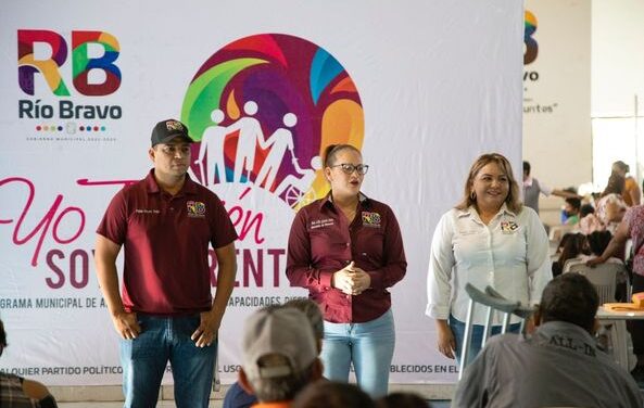 ENTREGA MUNICIPIO, APOYO SOCIAL YO TAMBIÉN SOY DIFERENTE EN ZONAS URBANA Y RURAL