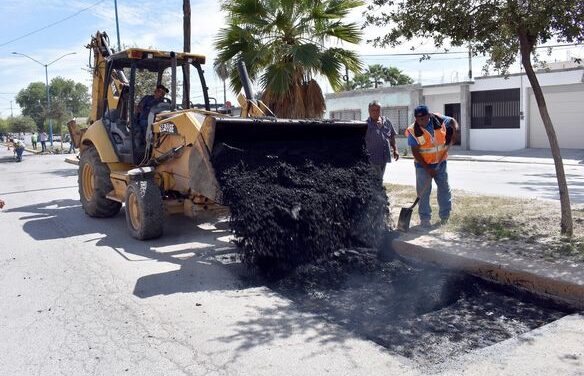 REHABILITA GOBIERNO DE RÍO BRAVO PAVIMENTO EN AVENIDA SONORA