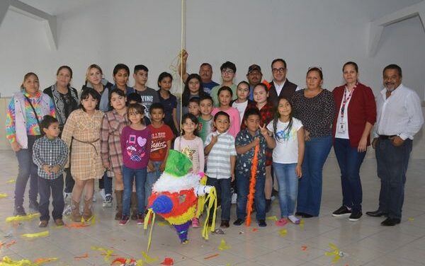 SE LLEVA POSADA PARA LOS NIÑOS DEL EJIDO CONQUISTA CAMPESINA.