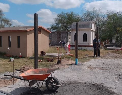 MEJORA GOBIERNO DE RÍO BRAVO, INSTALACIONES DE PANTEÓN DE NUEVO PROGRESO