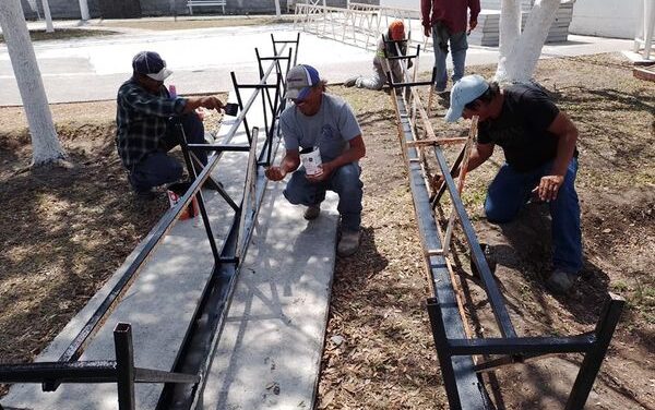 BRINDA MANTENIMIENTO GOBIERNO DE RÍO BRAVO A CASAS DEL ARTE