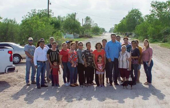 El Dr. Alberto Alanis Villarreal, recorrió la calle Tamaulipas.
