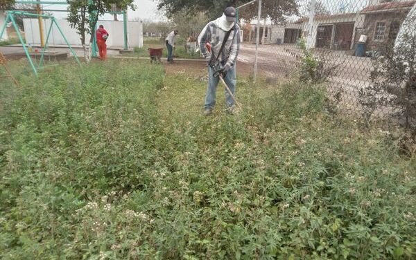 APOYA GOBIERNO DE RÍO BRAVO A JARDINES DE NIÑOS CAIC CON MANTENIMIENTO