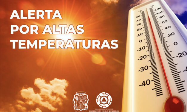 ADVIERTE PROTECCIÓN CIVIL DE ALTAS TEMPERATURAS Y EMITE RECOMENDACIONES PARA AVITAR GOLPE DE CALOR