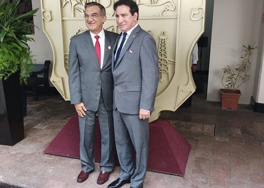 Presidente Municipal, Dr. Alberto Alanis Villarreal, asistió a una reunión de trabajo con el Sr. Gobernador, Dr. Américo Villarreal Anaya.