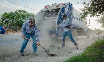 COMPROMETIDOS CON LA LIMPIEZA DE LA CIUDAD DE VALLE HERMOSO.