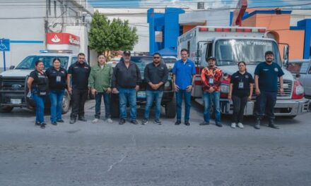 El Presidente Municipal, Dr. Alberto Alanís Villarreal, dio el banderazo oficial de inicio a los operativos de Semana Santa en coordinación con Protección Civil Valle Hermoso.