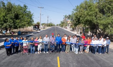 El Presidente Municipal, Dr. Alberto Alanis Villarreal cumple lo que le promete a la población de Valle Hermoso.