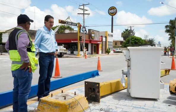 PRESIDENTE MUNICIPAL DA INICIO AL PROGRAMA DE SEMAFORIZACIÓN EN VALLE HERMOSO