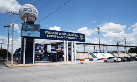 EL PRESIDENTE MUNICIPAL, DR. ALBERTO ALANÍS VILLARREAL, IMPULSA LA MODERNIZACIÓN DEL PARQUE DE BÉISBOL ENRIQUE «JOLELA» VILLARREAL